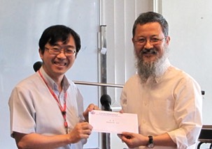區牧張偉昌牧師致送謝函陳國權博士